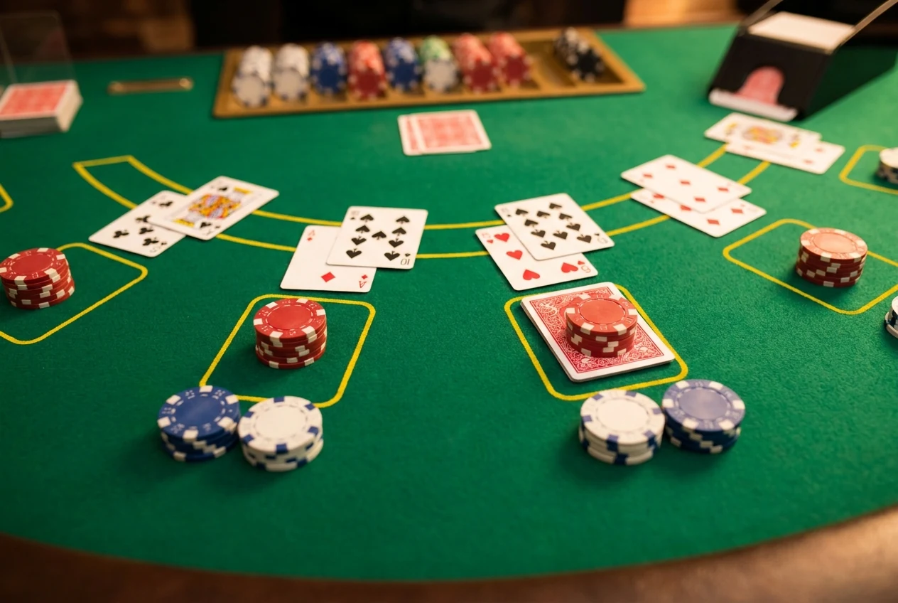Blackjack Multi Hand bei SpinBoss online casino table games